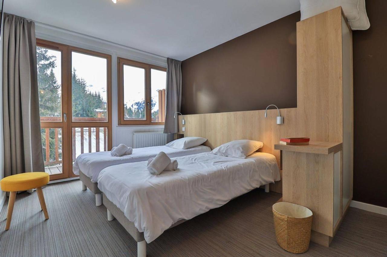 Hotel Le Chamois D'Or, Ussim Vacances Meribel Bagian luar foto