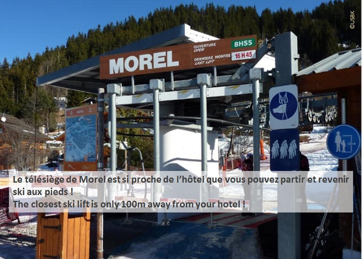 Hotel Le Chamois D'Or, Ussim Vacances Meribel Bagian luar foto