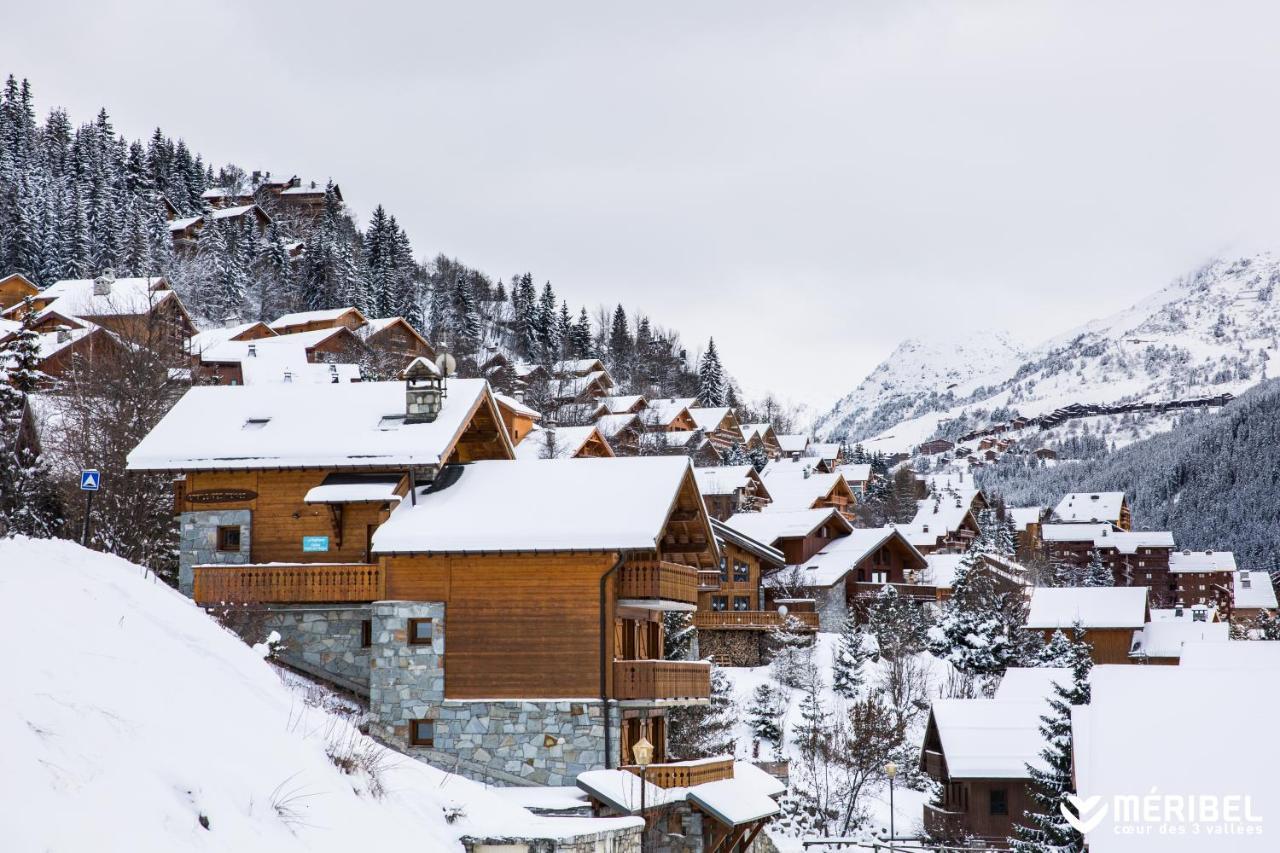 Hotel Le Chamois D'Or, Ussim Vacances Meribel Bagian luar foto